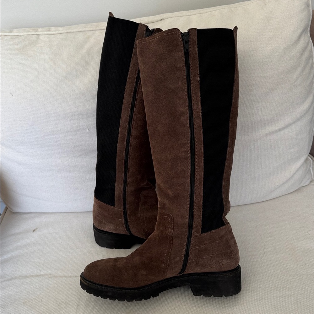 Women's  Italian suede Boots - Picture 2 of 7